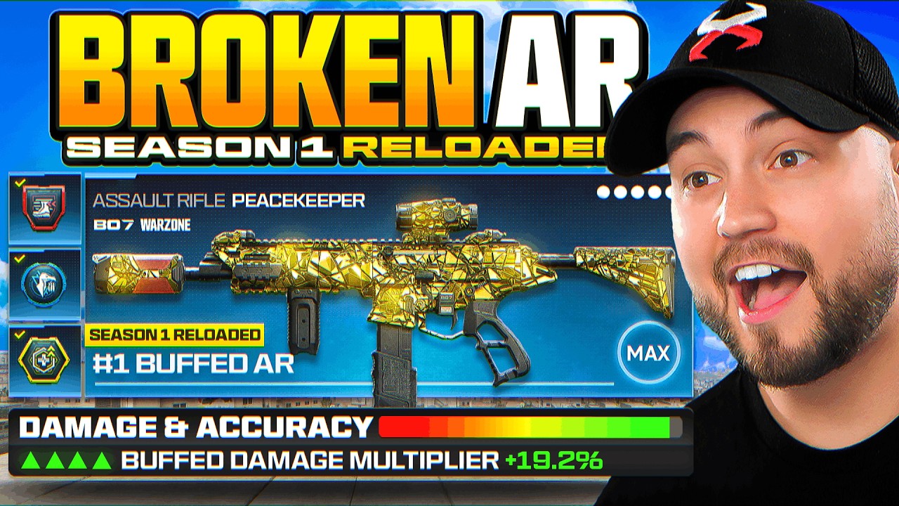 new *BUFFED* BROKEN AR META LOADOUT for BO7 WARZONE! (Best Assault Rifle Class in COD WZ)
