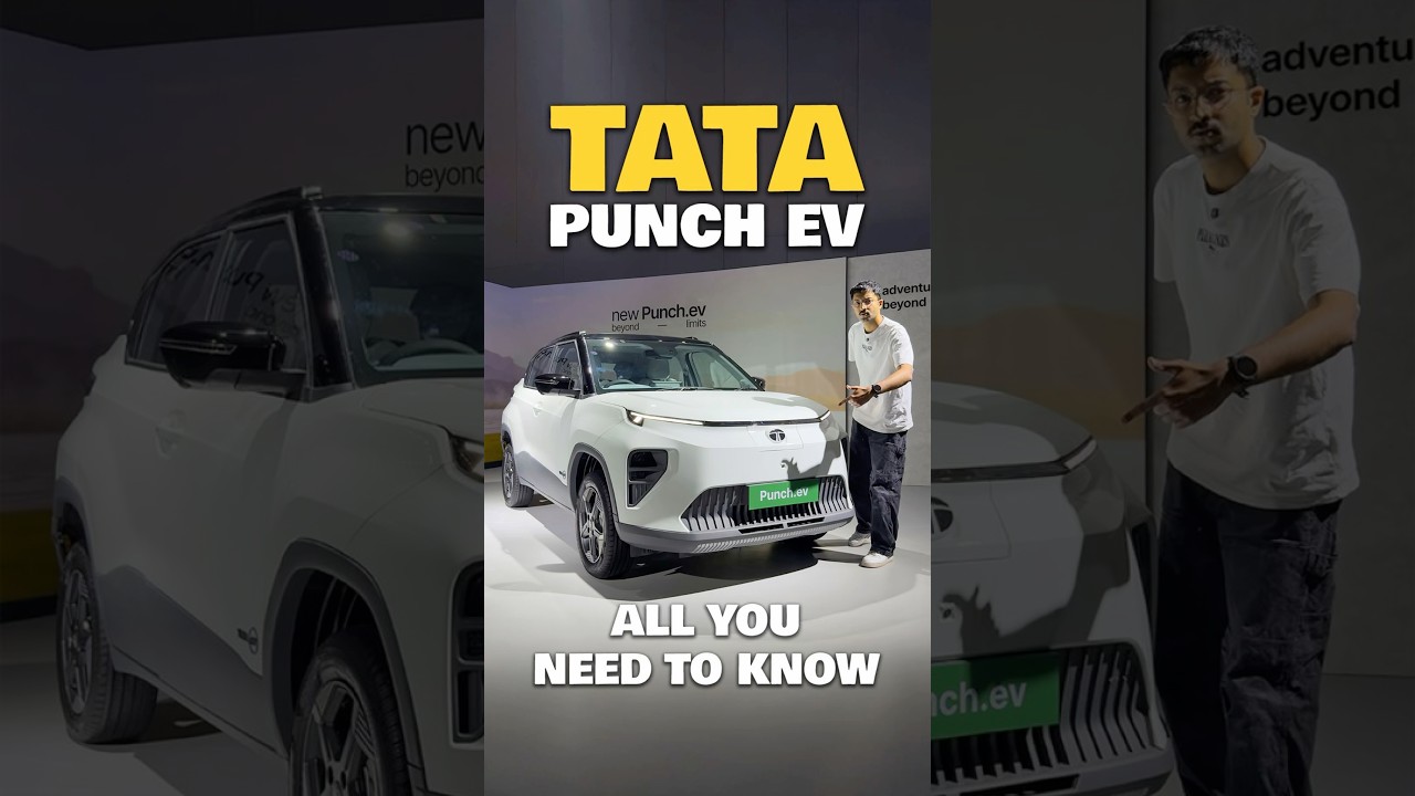 The new Tata Punch EV is here with a bigger battery, faster charging and a cleaner design ⚡️
