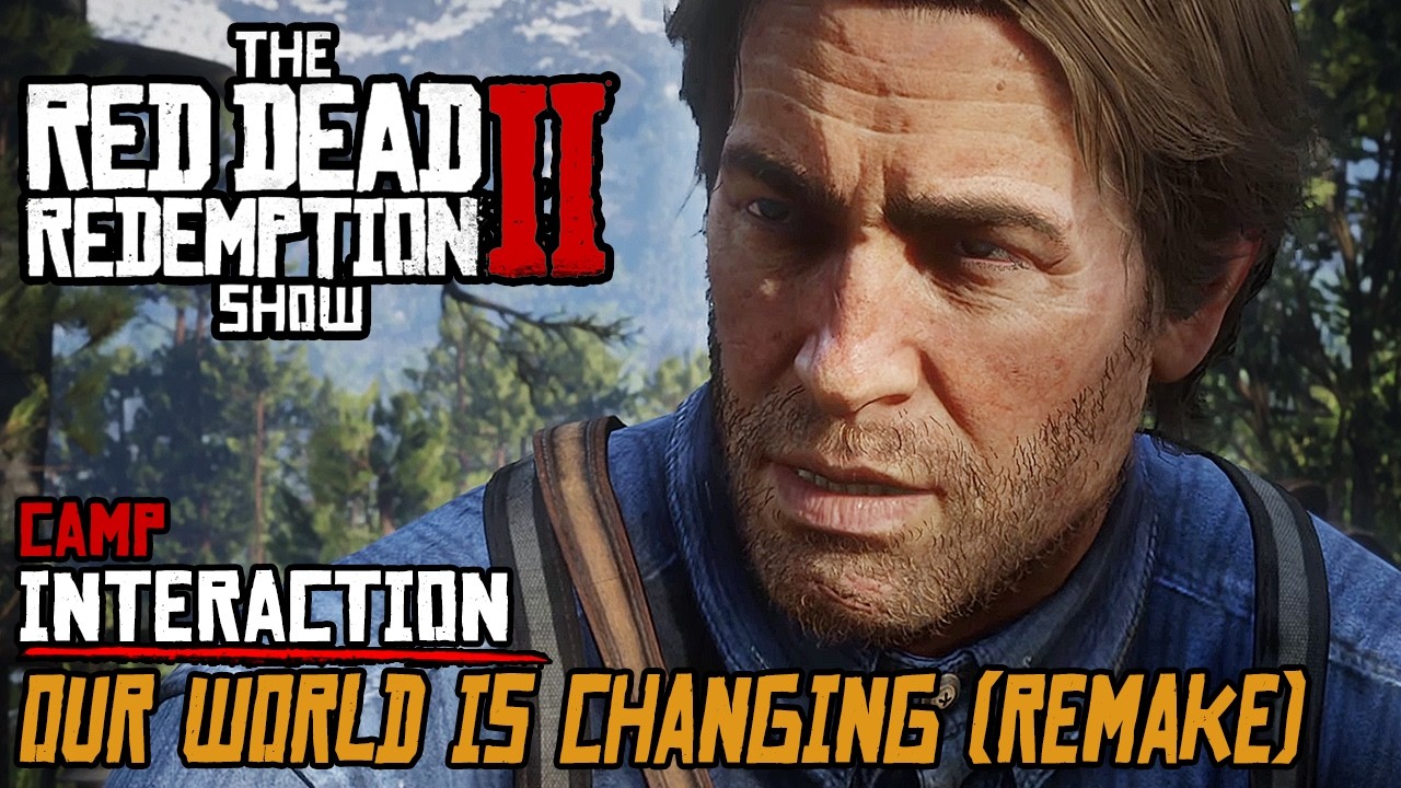 Arthur and Mary-Beth | The World Is Changing | Camp Interaction (Cinematic) #therdr2show #rdr2