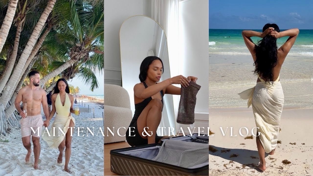 MAINTENANCE + TRAVEL VLOG | Packing + New Clothes + Prep +Vacation