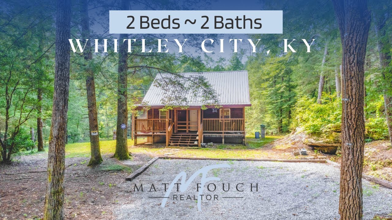 Kentucky Cabin in the Woods For Sale ~ 6484 Beulah Heights Rd Whitley City, KY