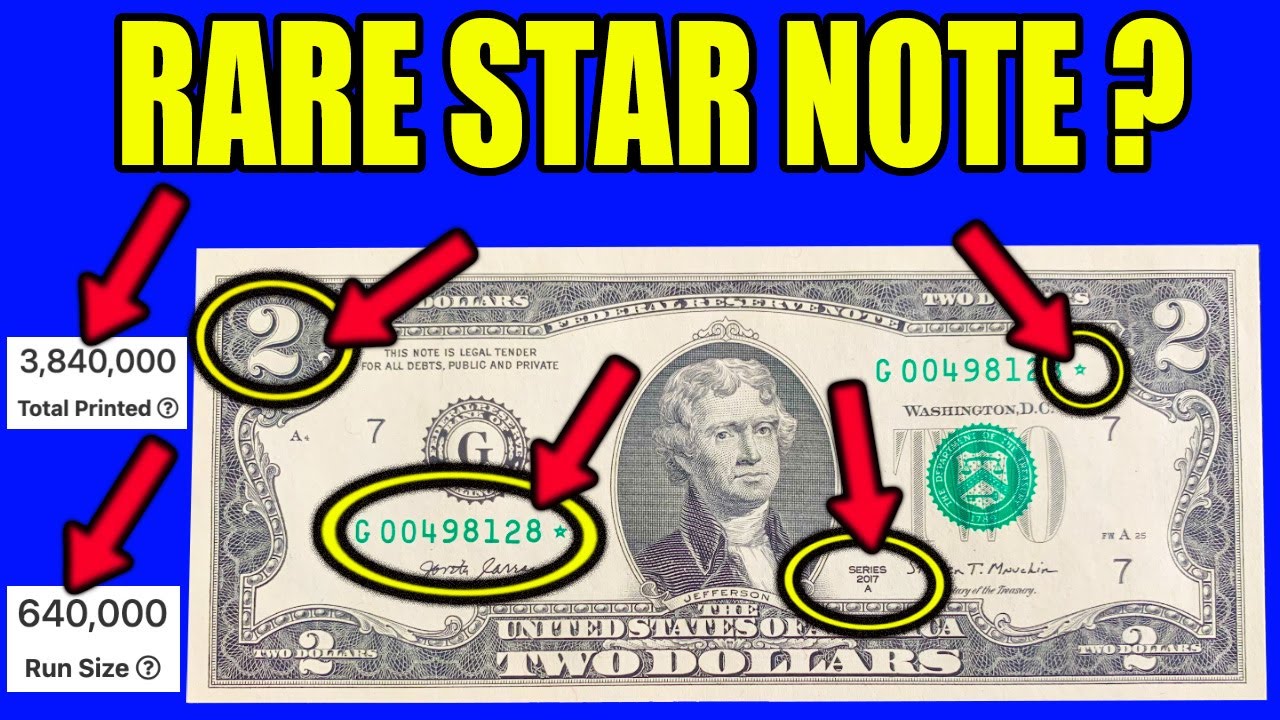 Star Note Rarity Explained: Run Size, Total Print Count & Other Factors That Affect Value