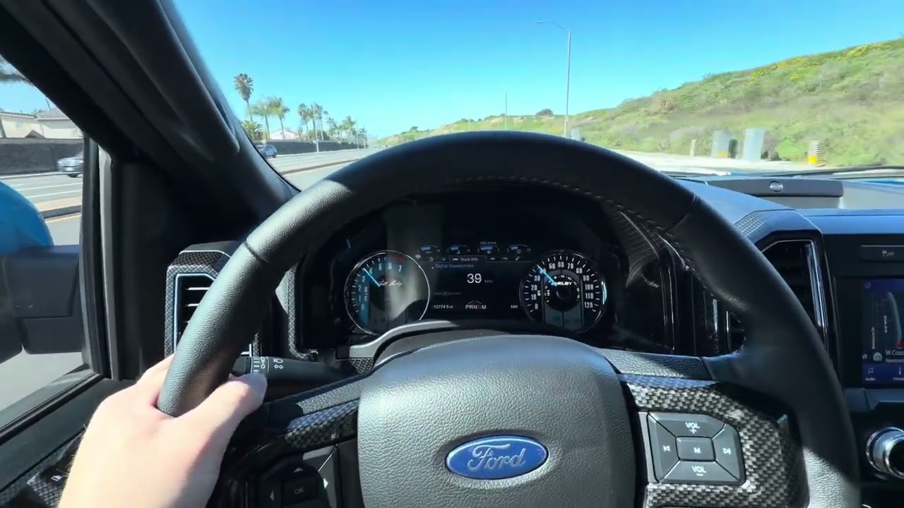2020 Ford F-150 Shelby Super Snake Driving