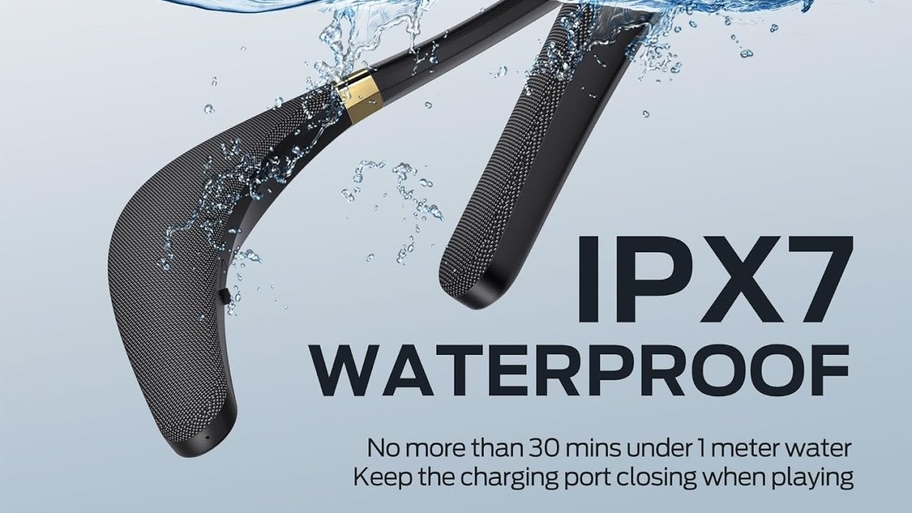 Monster Boomerang Neckband #Bluetooth #Speaker, Neck Wireless Wearable Speaker