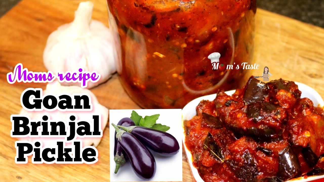 Goan brinjal pickle/baingan ka achar/sweet and sour brinjal pickle/Aubergine pickle/eggplant recipe