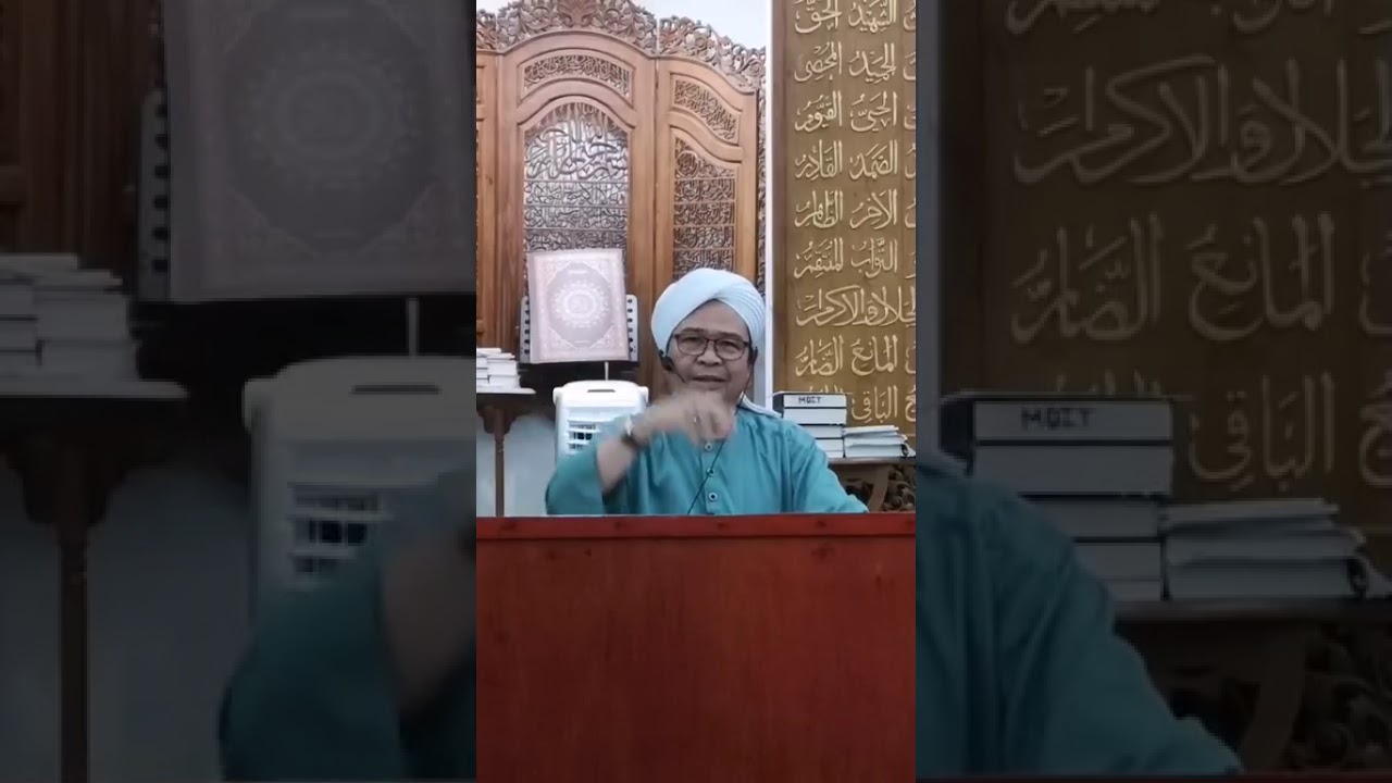 USTAZ AZAHAR HASHIM- Kuching, Sarawak.Ceramah Khas Israk dan Mikraj.