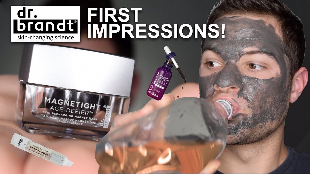 Dr. Brandt MagneTight Age Defier Magnet Mask, Water Booster, 3D Lip PlumpFix, Pores No More Primers