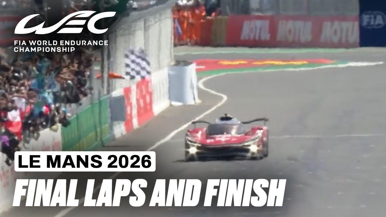 Final Laps and Race Finish! | 24 Hours of Le Mans | FIA WEC