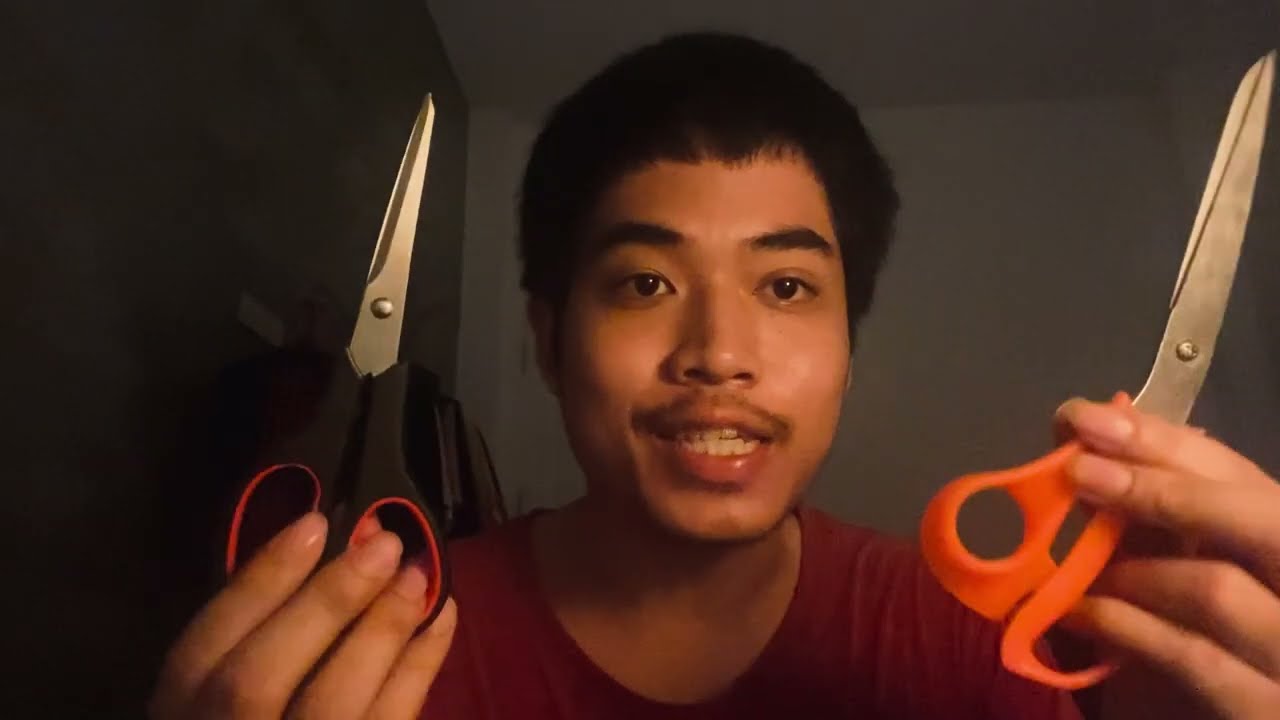 ASMR Scissors, Tapping, Shaking, Hand Sounds For Tingles 🫠