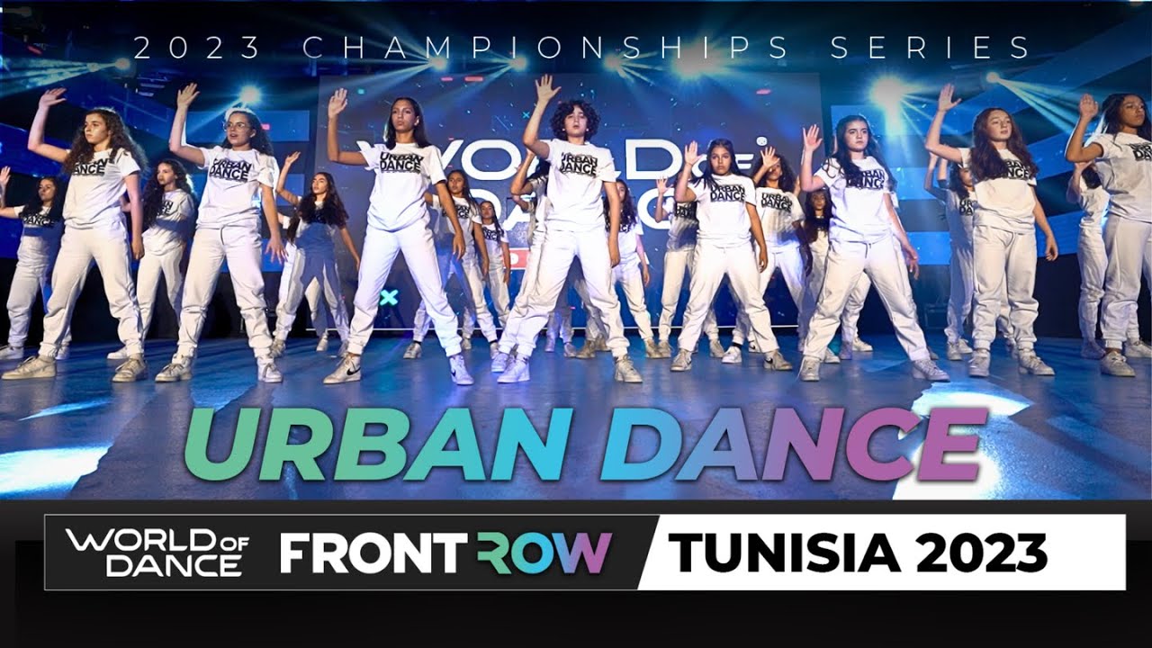 URBAN DANCE | 1st Place Jr. Team Division |  FrontRow | World of Dance Tunisia | #WODTN23