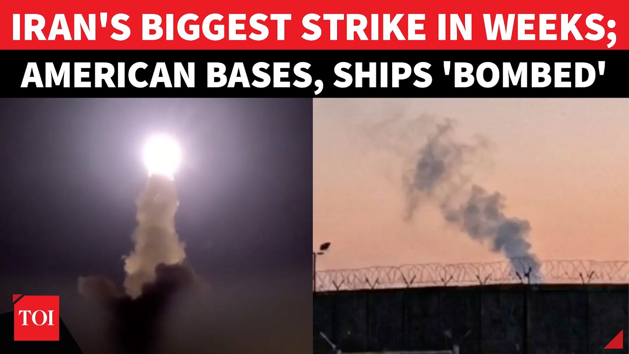 Iran Rains Down AEROSPACE MISSILES On U.S. Bases In Bahrain, Kuwait To Avenge Hormuz Action