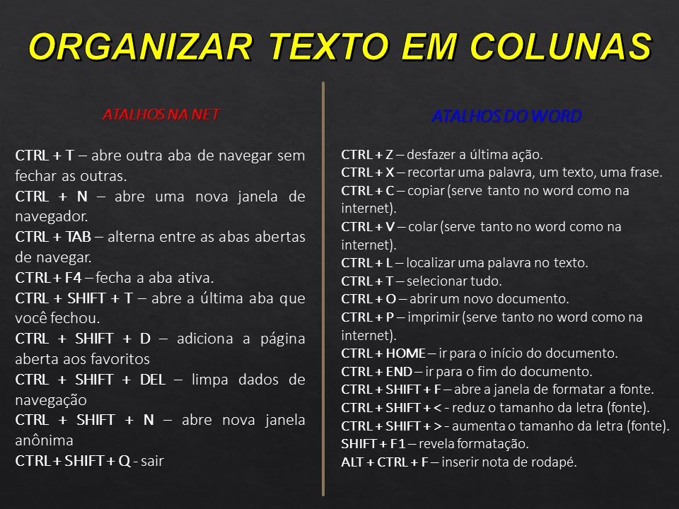 Organizar texto em colunas no word 2013 - Aula 07