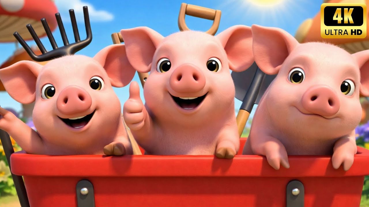 LK Con Heo Đất, Heo Con Ham Chơi - Nhạc Thiếu Nhi Vui Nhộn - Tập Thể Dục Buổi Sáng