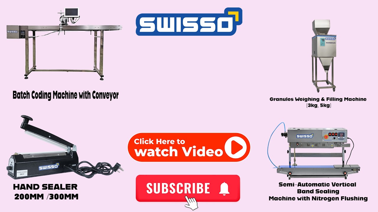 Small Business ke Liye Best Packaging Machines | Coding, Filling & Sealing Machine #swissomachines
