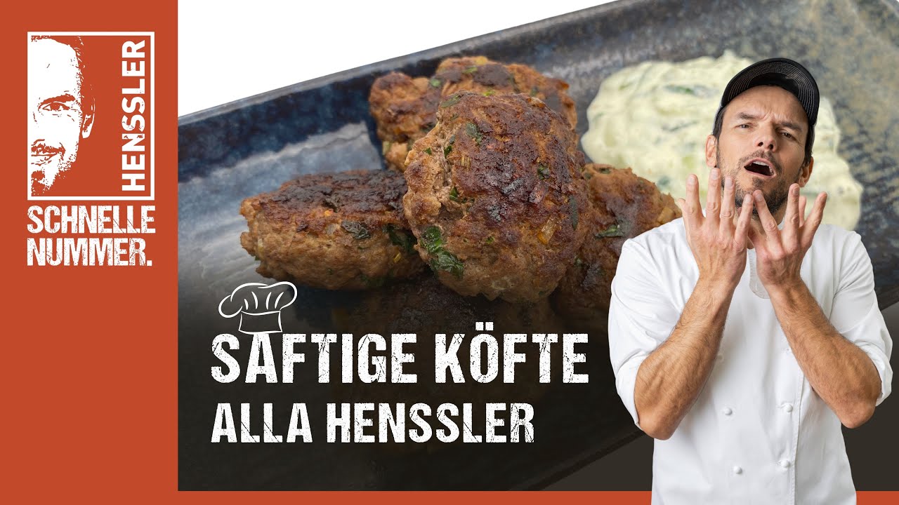 Schnelles K&ouml;fte Rezept von Steffen Henssler