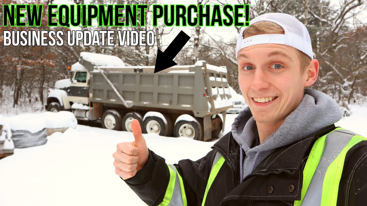 New Equipment Update! Quad Axle Dump Truck!