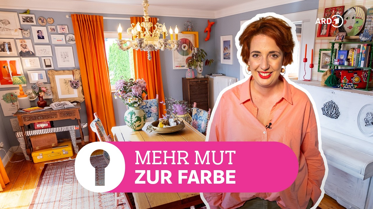Elisabettas Farbparadies: Wie Pastelltöne & DIY-Deko das Forsthaus verzaubern | ARD Room Tour