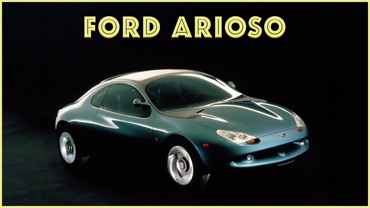 The Ford Arioso - A Futuristic Concept Car Designed by Ghia in 1994