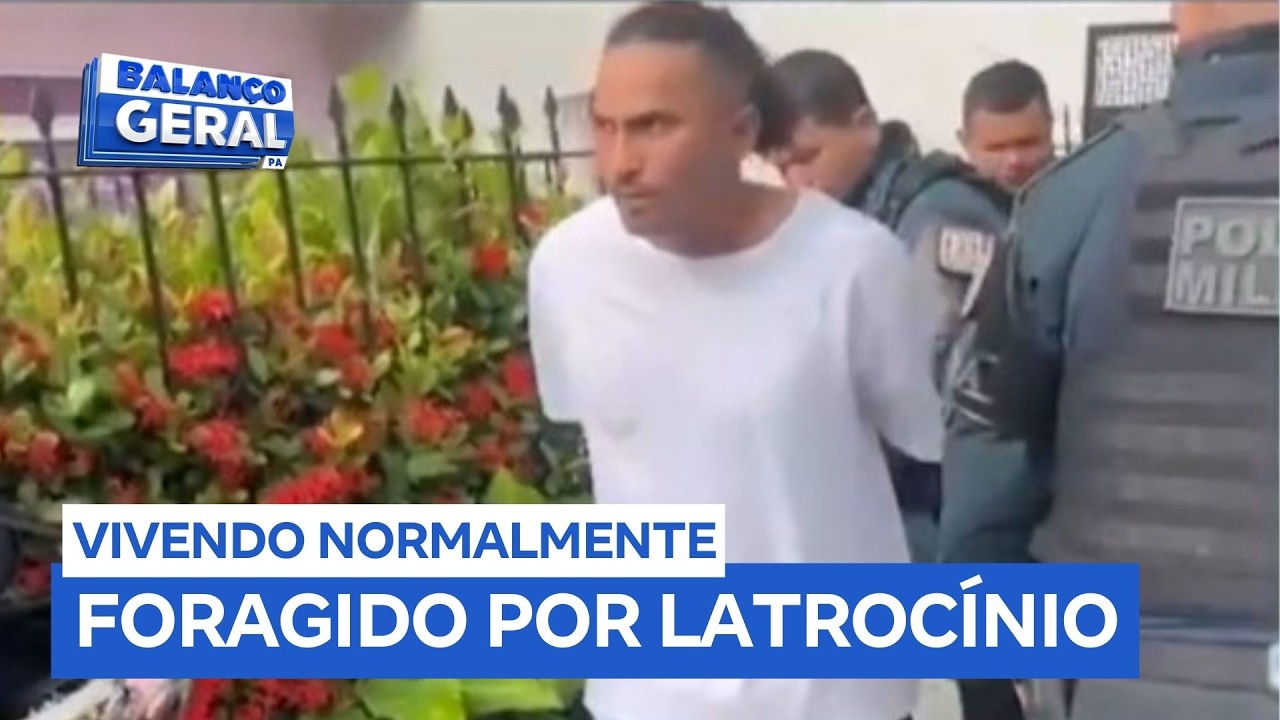 Foragido por latrocínio é recapturado em Marituba (PA)