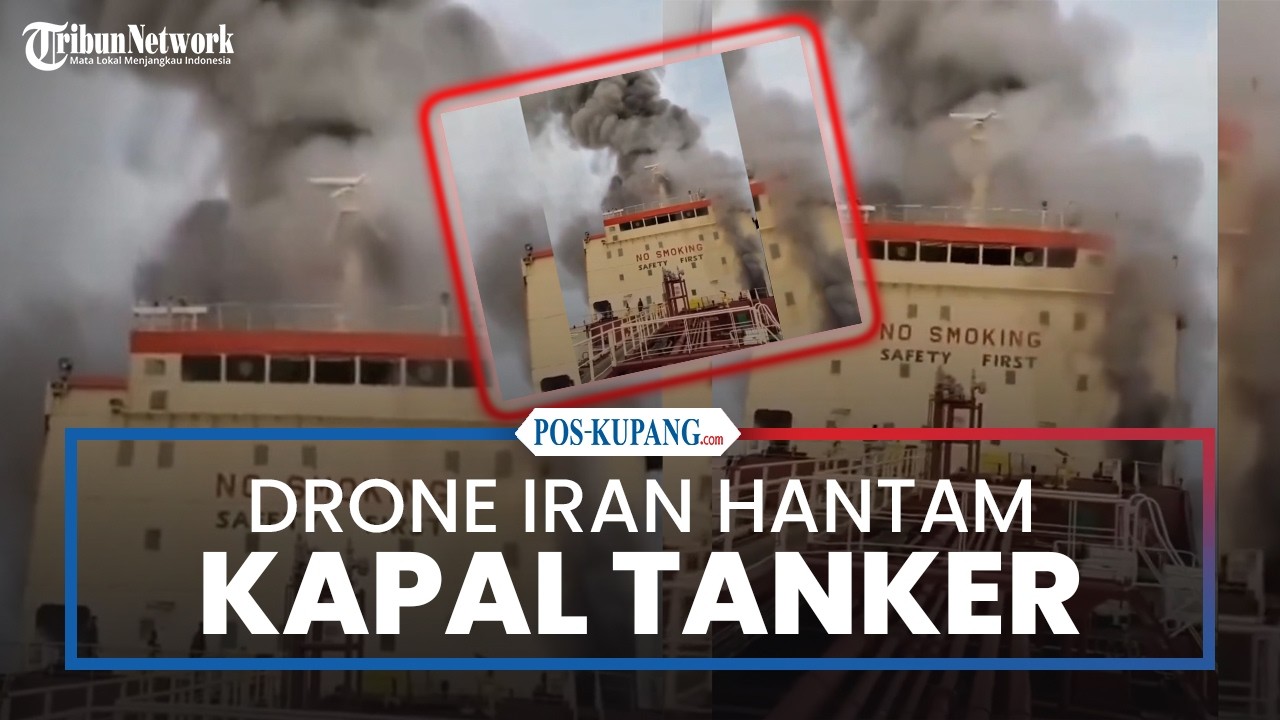 Satu Tewas, Drone Iran Hantam Kapal Tanker di Perairan Muscat Oman