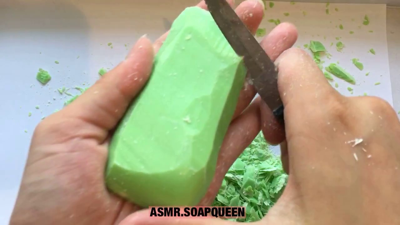 EXTREMELY DRY/HARD SOAP CUTTING ASMR