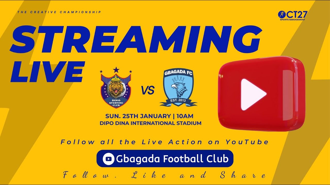 TCC LEAGUE  | MD14 | DINO vs GBAGADA