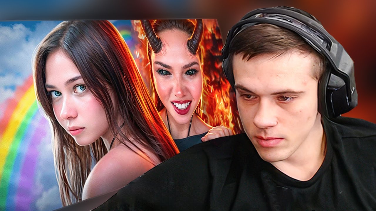 ЗАХАР СМОТРИТ - САМАЯ ЛИЦЕМЕРНАЯ ПСЕВДОФЕМКА - АНЯ ЕНИНА 🤡 feat. AMORAL