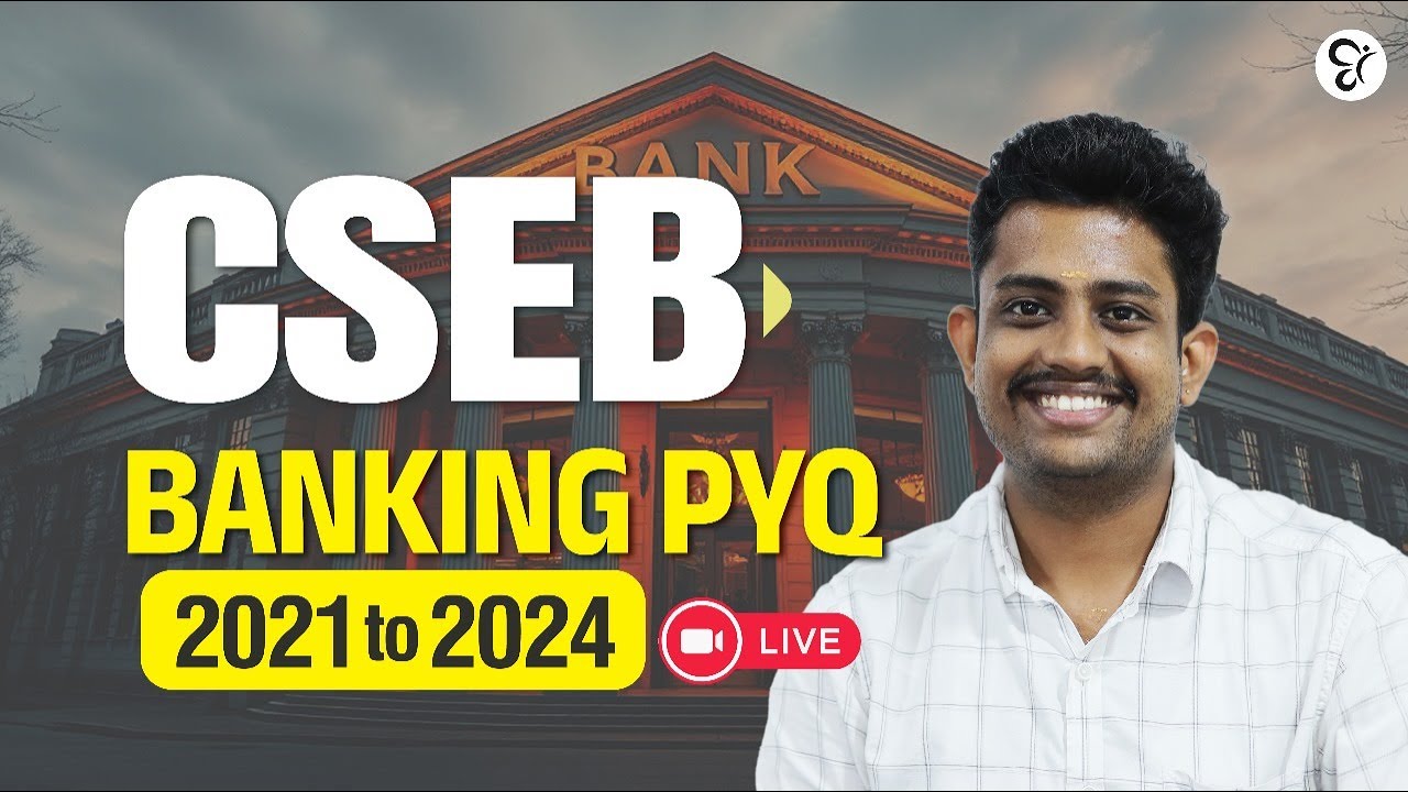 CSEB BANKING PYQ 2021 TO 2024 | LIVE | CSEB EXAM 2025
