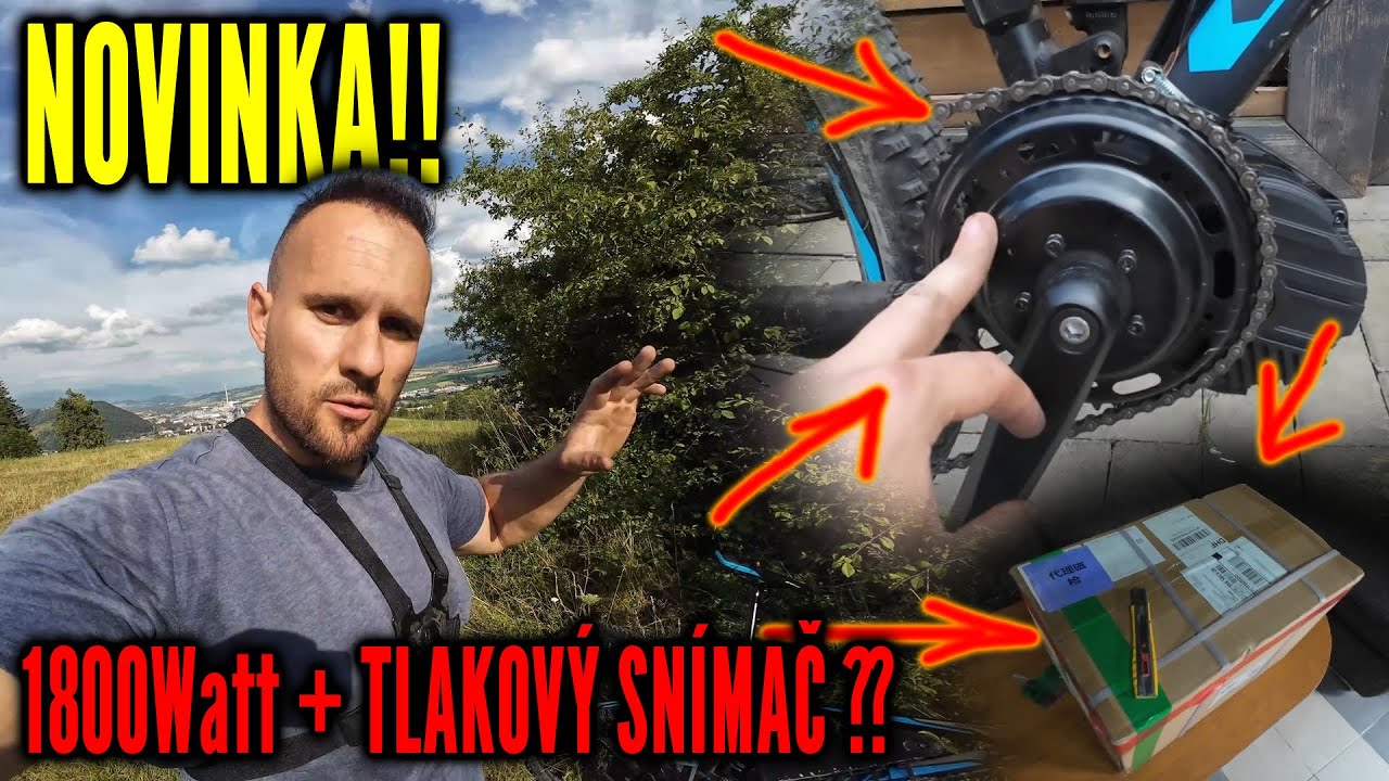 Testujem EXTRÉMNE VÝKONNÝ motor Tongsheng TSDZ16 / UNBOXING + JAZDA / Postav si ebike za babku!