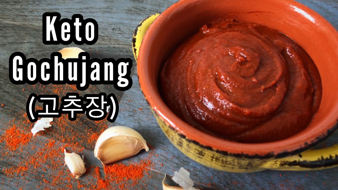 🌶 How to make Keto Gochujang | Korean hot pepper paste recipe | 고추장