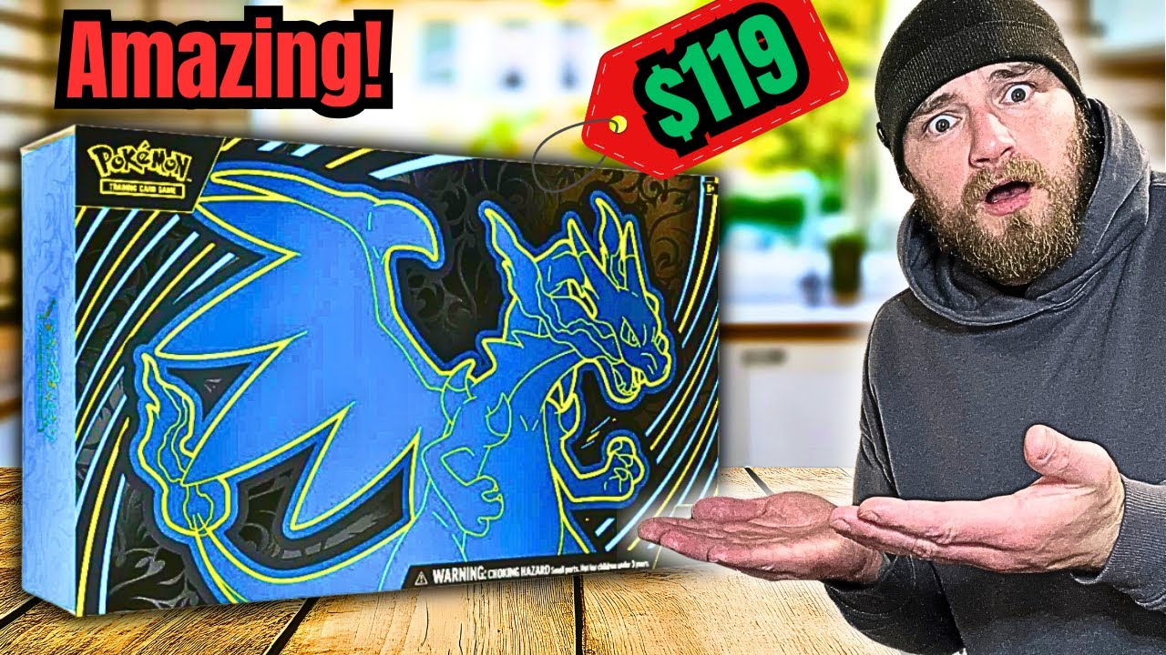 Открытие НОВОЙ коробки коллекции Phantasmal Flames Mega Charizard Ultra Premium!