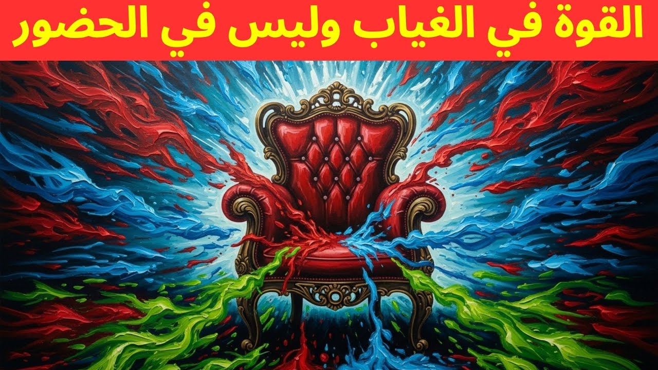 غيابك قد يكون أكبر مكسب لك
