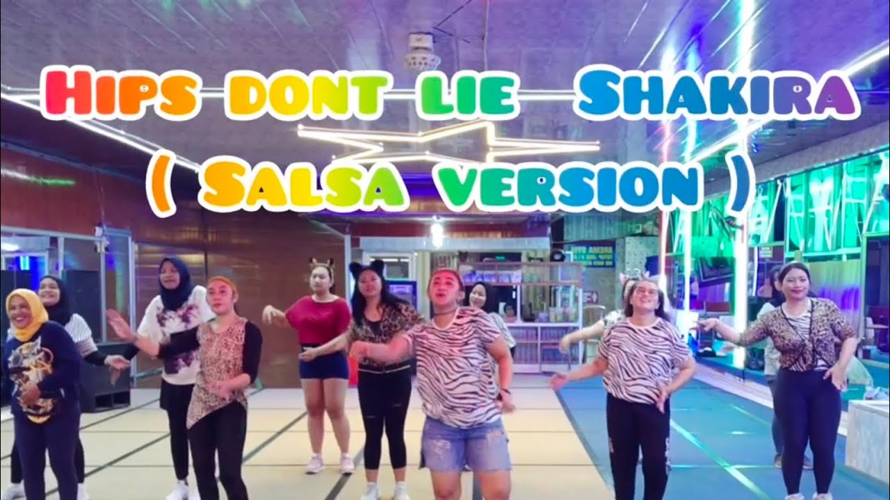 Hips Dont Lie by l Shakira - Salsa version #dancefitness #shakira