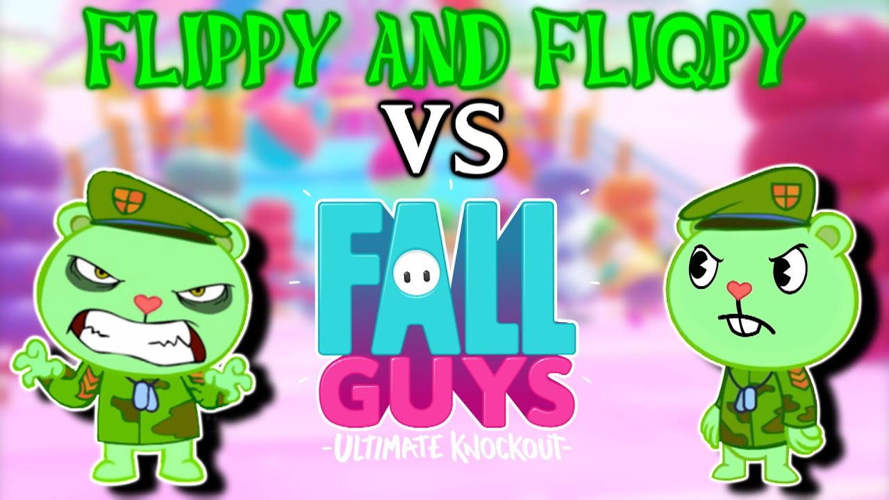 FLIPPY AND FLIQPY VERSUS: Fall Guys | New Season, New Games, New Rage