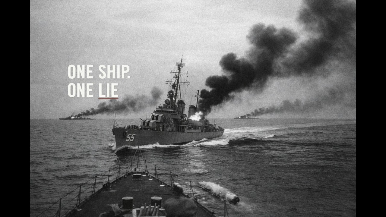 When a U.S. Destroyer Pretended to Be a Battleship — It Saved 6,000 Lives Before Sinking