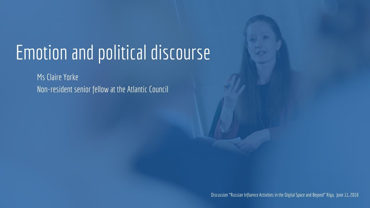 Claire Yorke. Emotions and political discourse.
