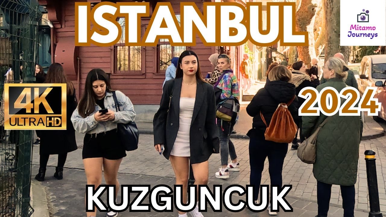 ISTANBUL EXPLOR THE ENCHANTING STREETS OF KUZGUNCUK, USKUDAR DISTRICT WALKING TOUR | FEBRUARY 2024