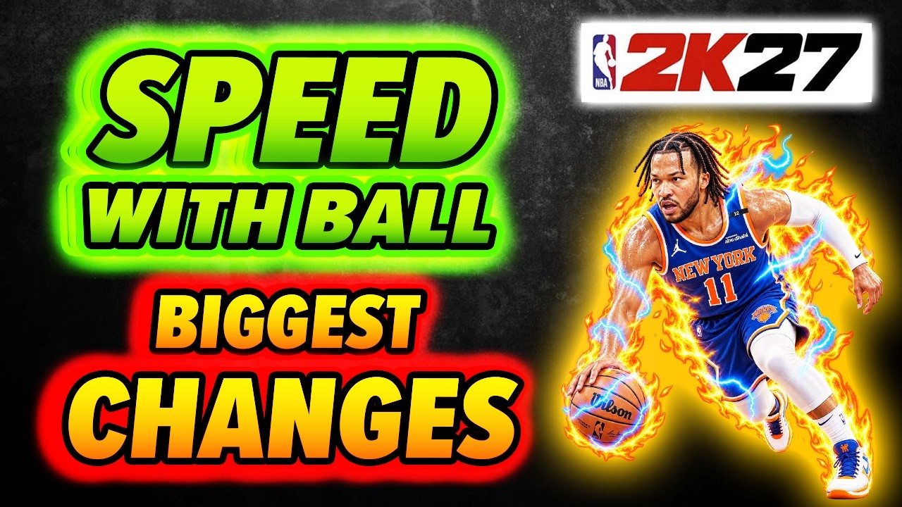 Посмотри перед тем, как качать СКОРОСТЬ С МЯЧОМ в NBA 2K27