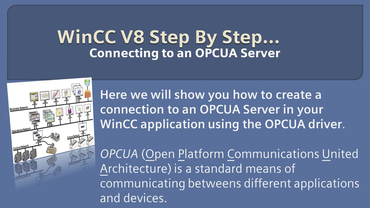 WinCC v8.0 Шаг за шагом 5: создание подключения OPC UA к KepWare 🛫 Изучите программирование SCADA...