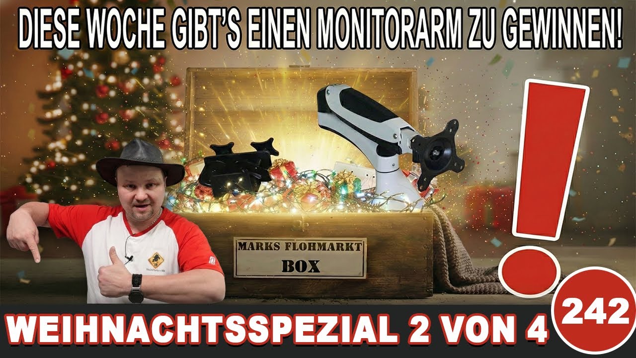 Ich verschenke meine Technik! 🎁 Weihnachtsspezial 2/4 | Marks Flohmarkt Box 242 (Verlosung beendet )