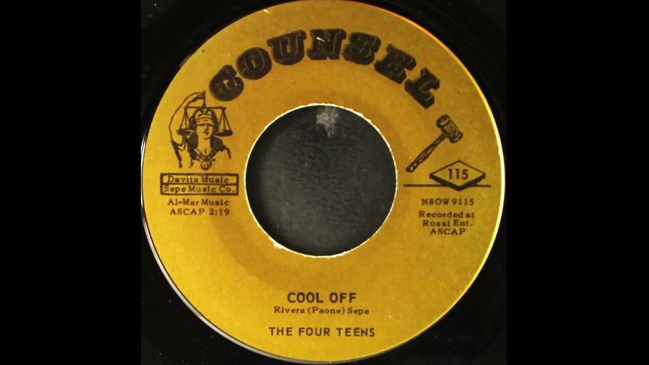 The Four Teens - Cool Off. 1962 Rock & Roll Instrumental