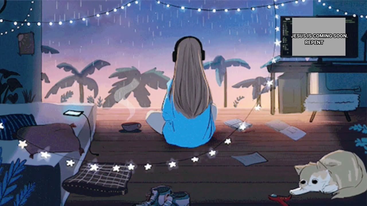 lofi beats + prayer for strength  //  alone with God and it's raining
