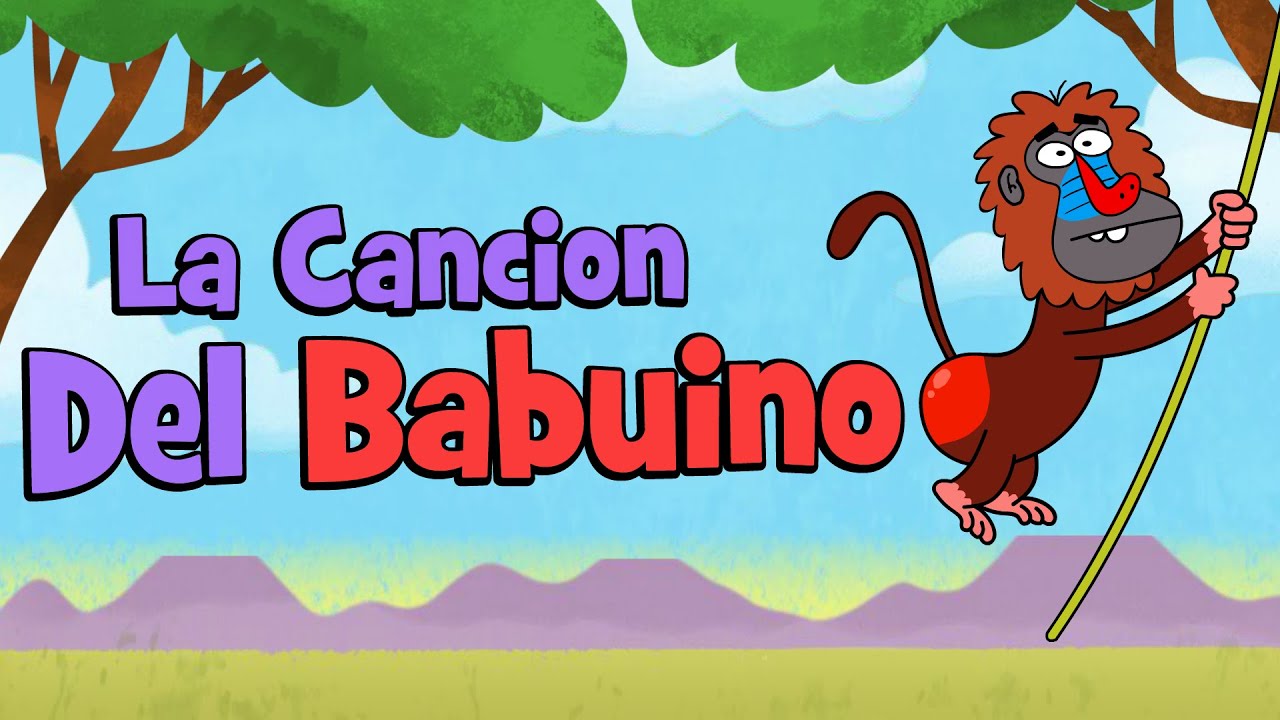 Canción del babuino: baile de monos para niños | Hurra Canciones Infantiles