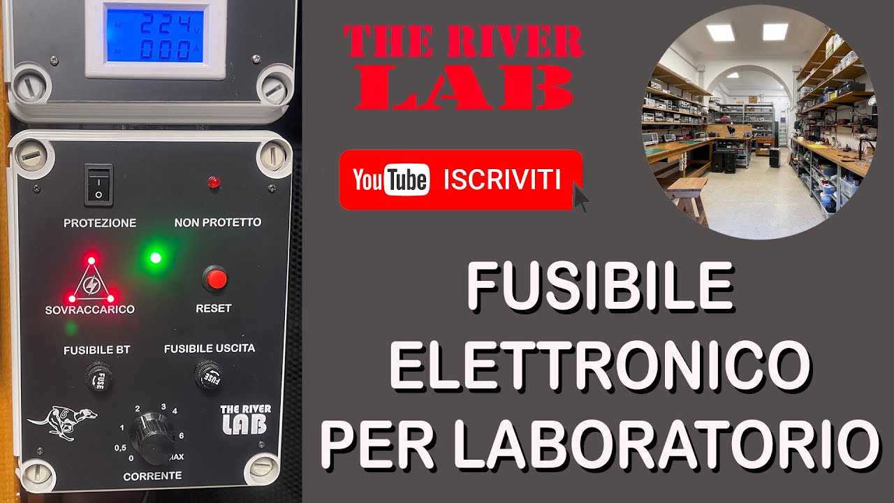 031 Fusibile Elettronico per Laboratorio