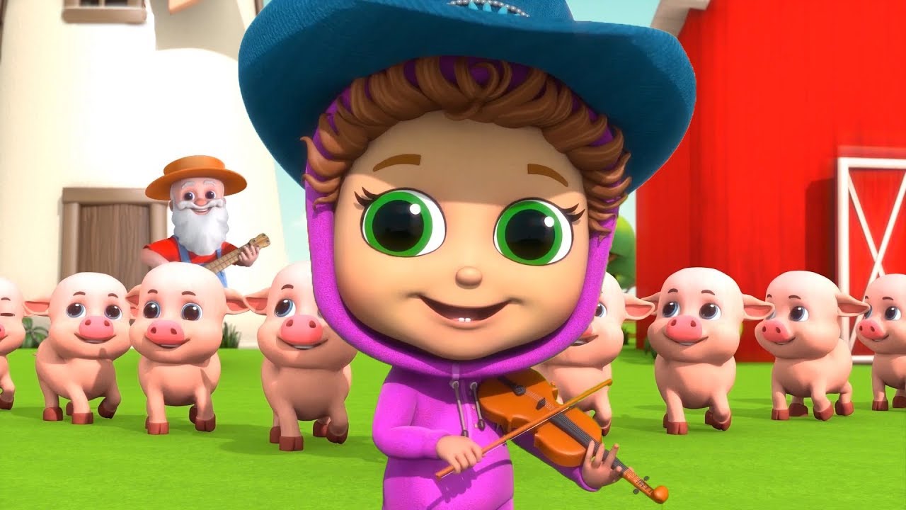 Old MacDonald Had a Farm | Learn Farm Animals | Animal Sounds