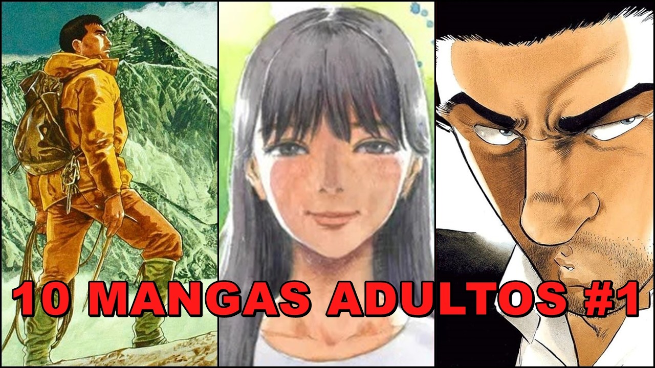 10 MANGAS PARA ADULTOS DE 30+ A&Ntilde;OS 📚 Programa #1 ★ Mustangcillo