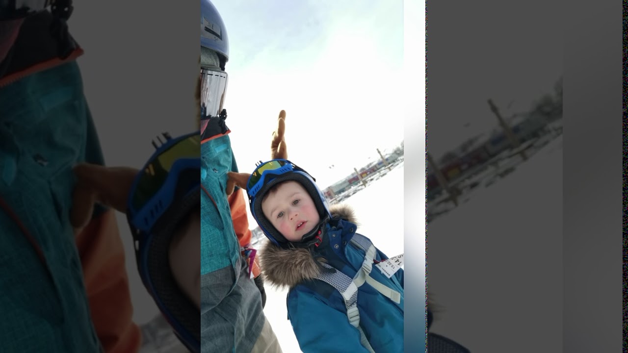 Teodoras Klepikas skiing 😀