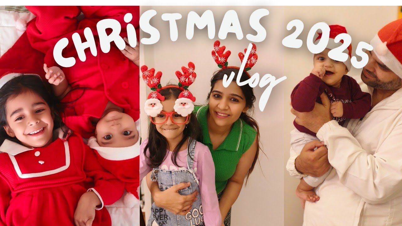 Christmas kuch aise mnaya is bar🎄Vlog 