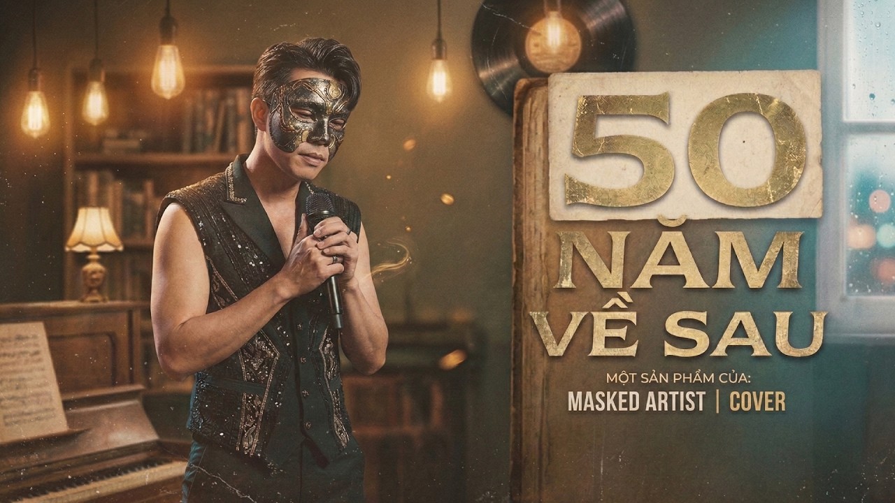 50 NĂM VỀ SAU - Masked Artist | Bản Cover Chữa Lành Tại Tiệm Nhạc Cổ Trấn