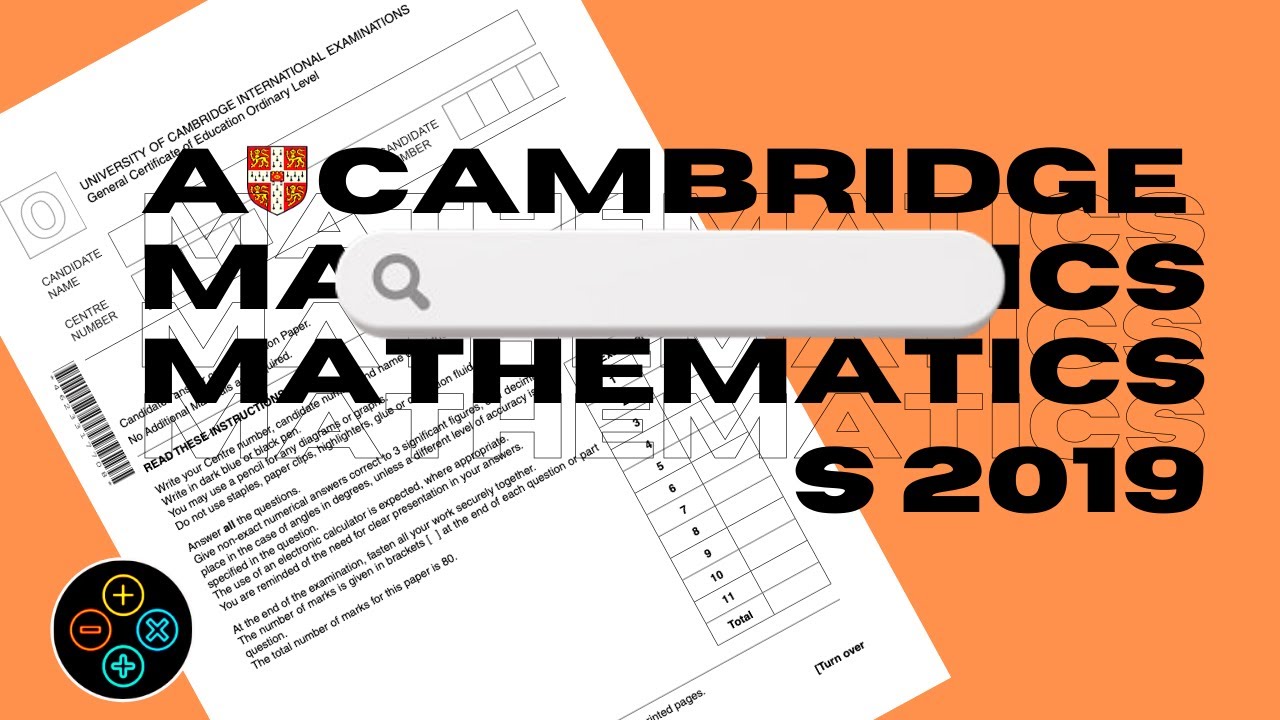 A Level Pure Mathematics May June 2019 Paper 32 9709/32